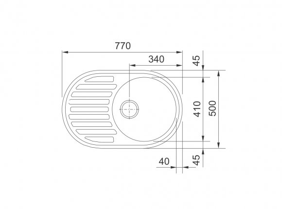 Мойка Franke ROG 611 Бежевый