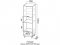 Пенал для духового шкафа и СВЧ-печи 600 П600ДМ-2140 Вектор 600х2140х562
